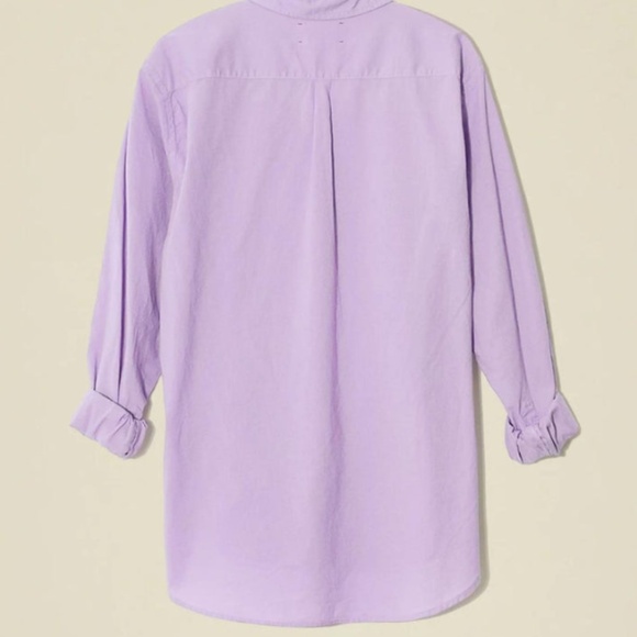Xirena Beau Shirt in Cotton Poplin Wisteria - Picture 3 of 8